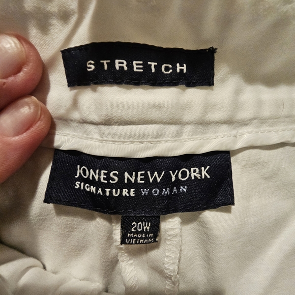 Jones New York Stretch White Trousers 20W - Picture 5 of 5